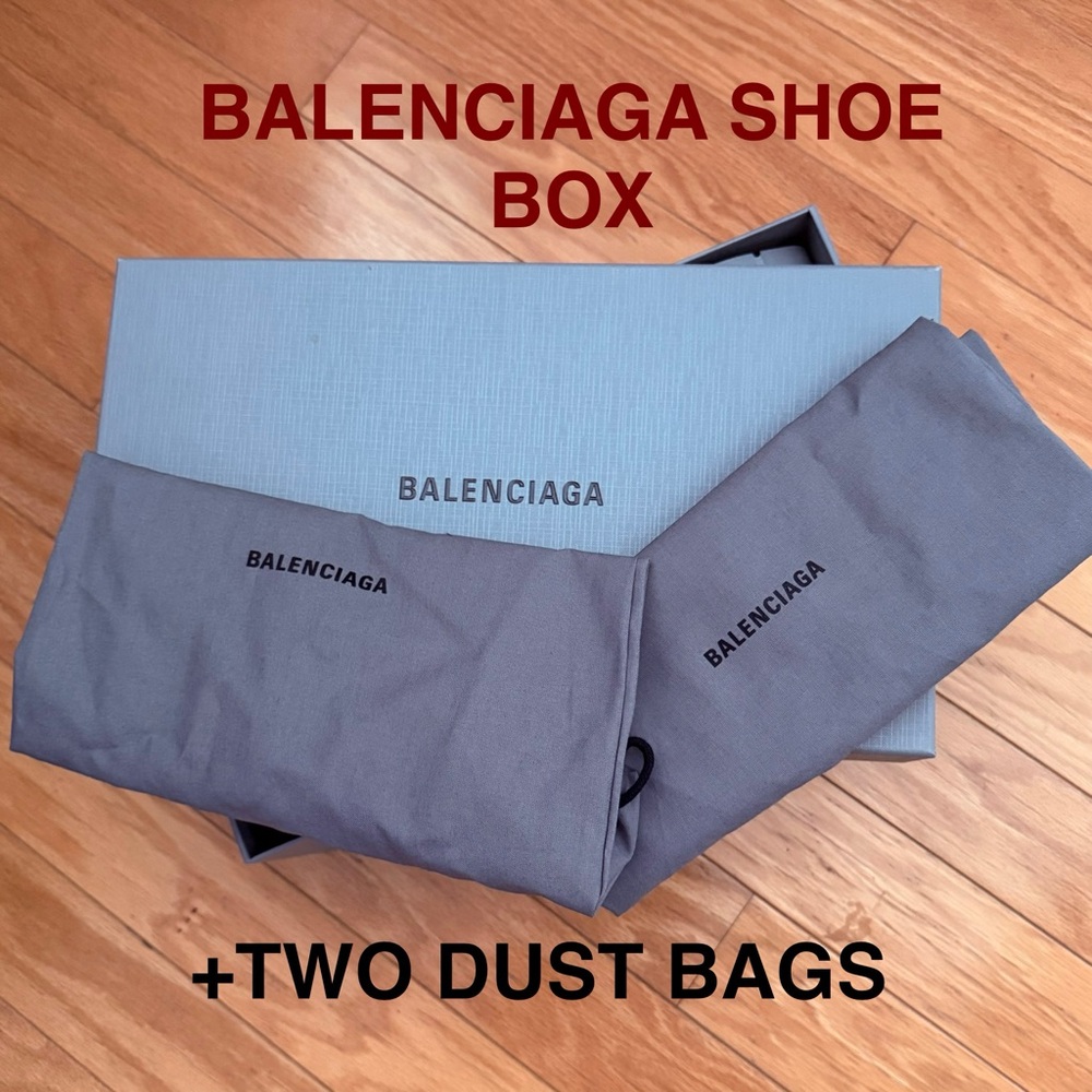 Balenciaga Gray Luxury Dust Bags